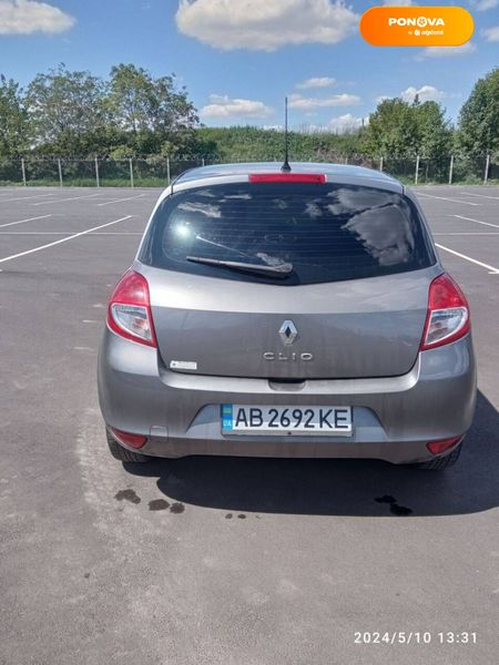 Renault Clio, 2010, Бензин, 1.2 л., 224 тис. км, Хетчбек, Сірий, Вінниця Cars-Pr-62383 фото