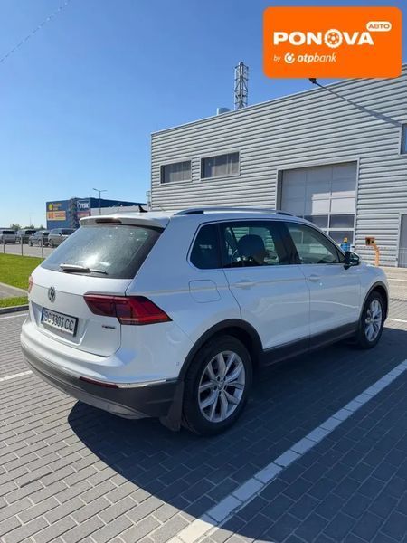 Volkswagen Tiguan, 2019 р., Дизель, 99 тис. км, Позашляховик / Кросовер, Білий, Львів AT-10417821 фото