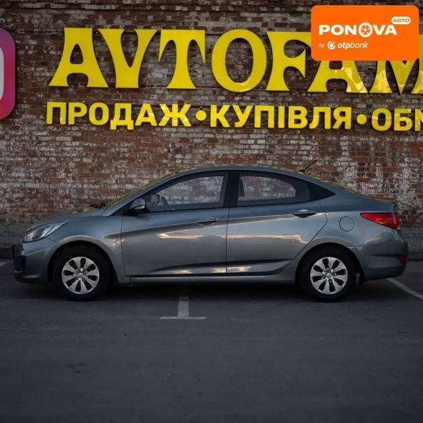 Hyundai Accent, 2019 р., Газ пропан-бутан / Бензин, 203 тис. км, Седан, Сірий, Дніпро (Дніпропетровськ) AT-10420063 фото
