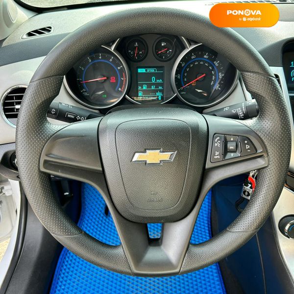 Chevrolet Cruze, 2015, Газ пропан-бутан / Бензин, 1.8 л., 175 тыс. км, Седан, Белый, Сумы 107168 фото