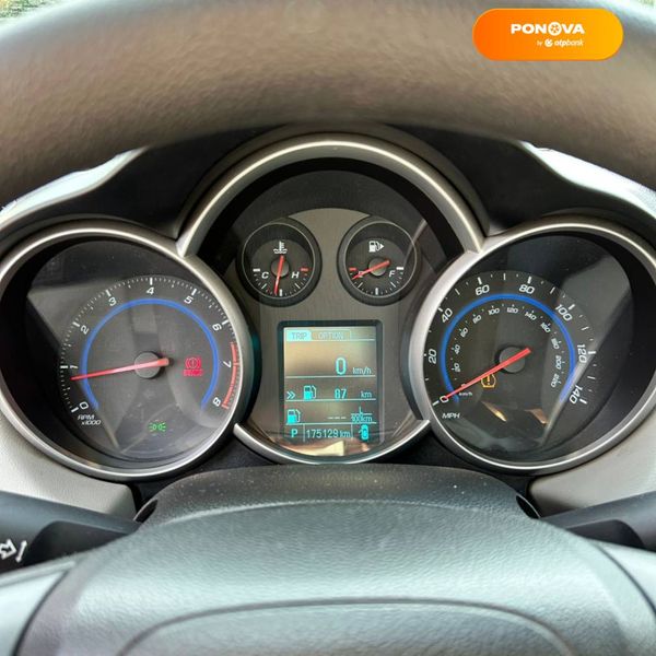 Chevrolet Cruze, 2015, Газ пропан-бутан / Бензин, 1.8 л., 175 тыс. км, Седан, Белый, Сумы 107168 фото