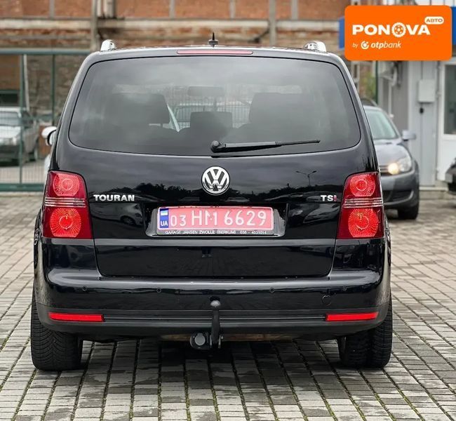 Volkswagen Touran, 2009 г., Бензин, 195 тыс. км, Минивен, Чорный, Староконстантинов AT-10403492 фото