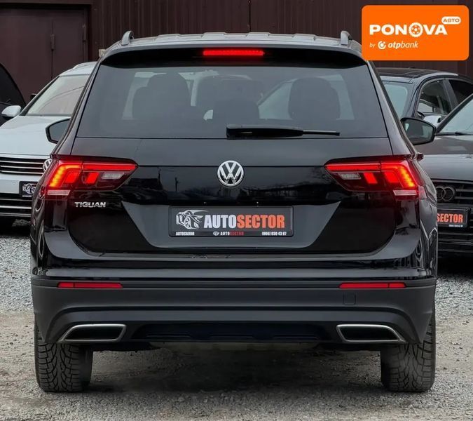 Volkswagen Tiguan, 2019 р., Бензин, 129 тис. км, Позашляховик / Кросовер, Чорний, Харків AT-10405001 фото