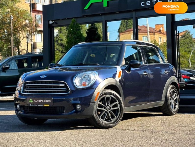 MINI Countryman, 2016, Газ пропан-бутан / Бензин, 1.6 л., 104 тис. км, Позашляховик / Кросовер, Синій, Київ 107408 фото