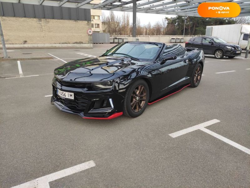 Chevrolet Camaro, 2015, Бензин, 3.56 л., 157 тыс. км, Кабриолет, Чорный, Киев Cars-Pr-63650 фото