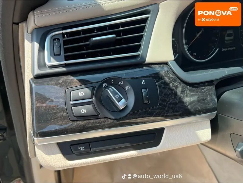 BMW 7 Series, 2013 р., Бензин, 55 тис. км, Седан, Чорний, Дніпро (Дніпропетровськ) AT-10407032 фото