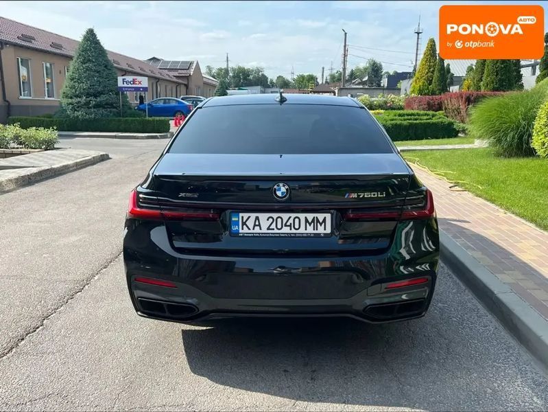 BMW 7 Series, 2022 р., Бензин, 60 тис. км, Седан, Чорний, Дніпро (Дніпропетровськ) AT-10407057 фото