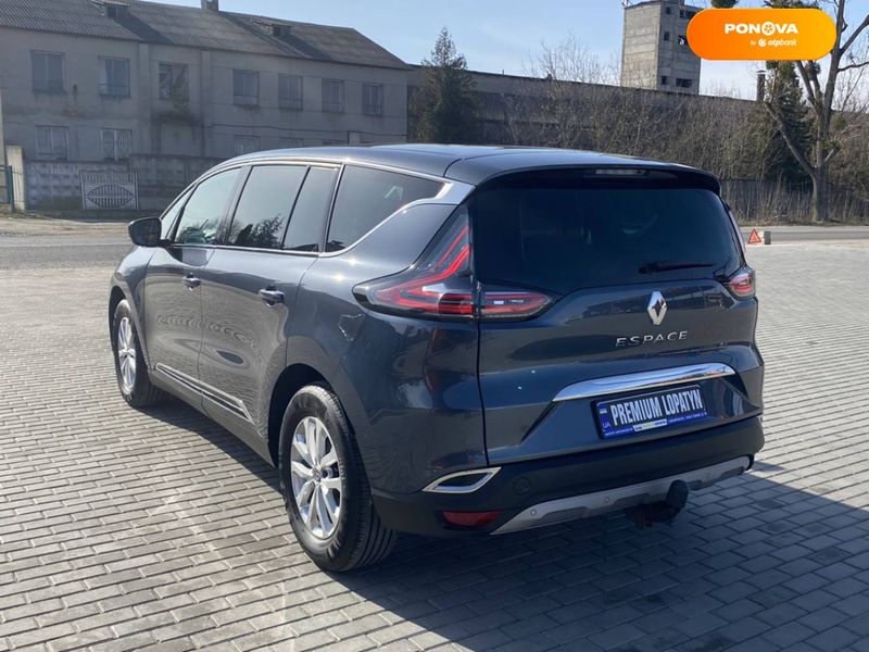 Renault Espace, 2018, Дизель, 1.6 л., 216 тис. км, Мінівен, Сірий, Лопатин 22801 фото