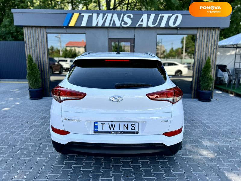 Hyundai Tucson, 2017, Бензин, 2 л., 96 тис. км, Позашляховик / Кросовер, Білий, Одеса 49508 фото