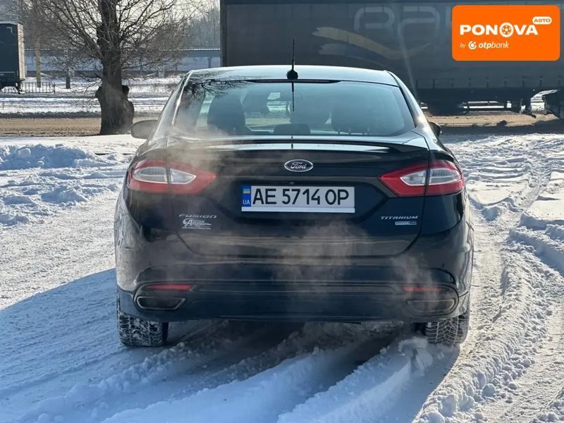 Ford Fusion, 2014 р., Бензин, 130 тис. км, Седан, Чорний, Дніпро (Дніпропетровськ) AT-10407160 фото