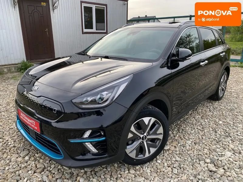 Kia Niro, 2021 р., Електро, 96 тис. км, Позашляховик / Кросовер, Чорний, Сопошин AT-10400078 фото