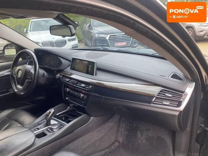 BMW X6, 2016 р., Бензин, 179 тис. км, Позашляховик / Кросовер, Чорний, Львів AT-10400914 фото
