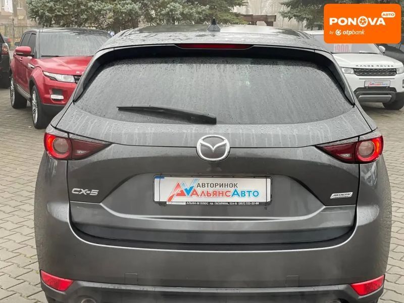 Mazda CX-5, 2017 г., Бензин, 140 тыс. км, Внедорожник / Кроссовер, Серый, Кривой Рог AT-10404752 фото