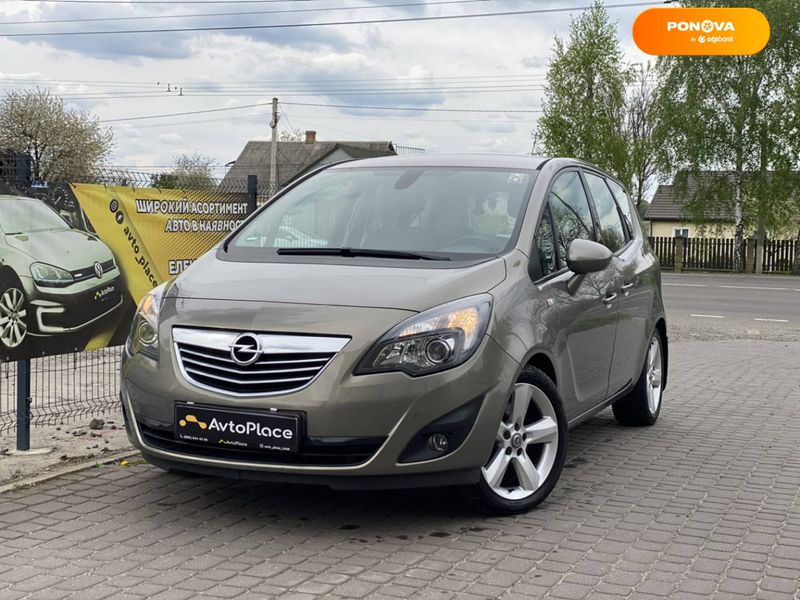 Opel Meriva, 2011, Дизель, 1.7 л., 161 тыс. км, Микровен, Серый, Луцк 37213 фото