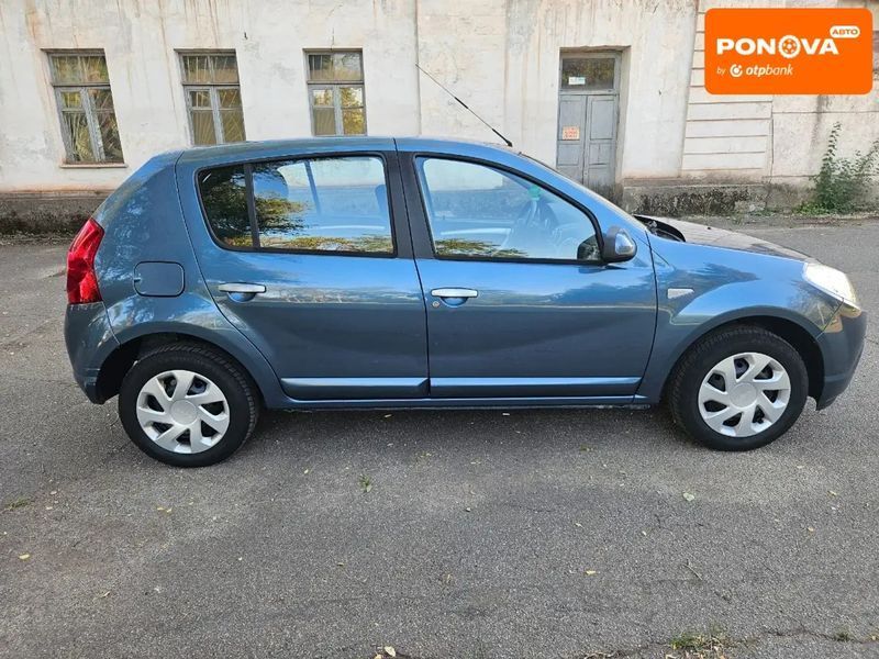 Dacia Sandero, 2010 р., Бензин, 91 тис. км, Хетчбек, Синій, Кривий Ріг AT-10402808 фото