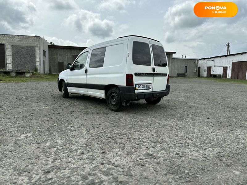 Citroen Berlingo, 2004, Дизель, 1.87 л., 235 тыс. км, Минивен, Белый, Камінь-Каширський Cars-Pr-62910 фото