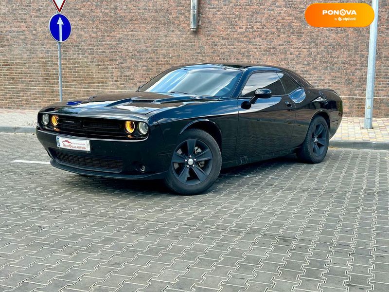 Dodge Challenger, 2015, Бензин, 3.6 л., 190 тис. км, Купе, Чорний, Одеса 110752 фото