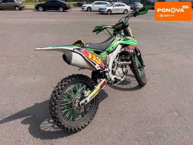 Kawasaki KX 450F, 2015 г., Бензин, 2000 тыс. км, Мотоцикли, Зеленый, Кривой Рог AT-10425780 фото