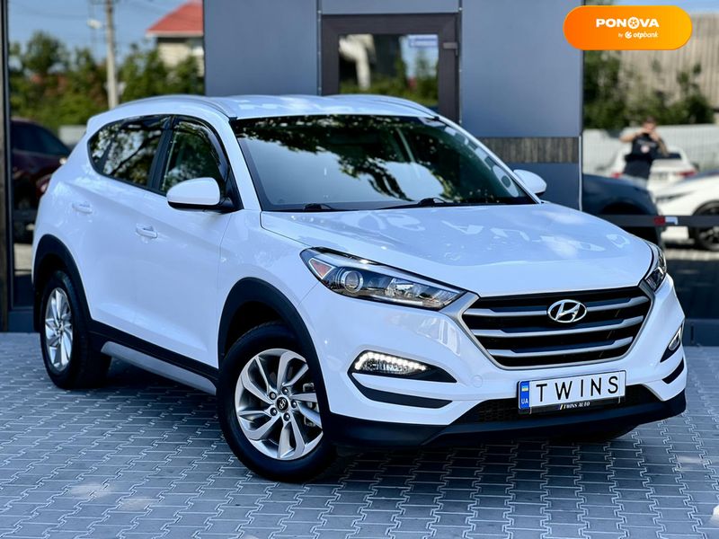 Hyundai Tucson, 2017, Бензин, 2 л., 96 тис. км, Позашляховик / Кросовер, Білий, Одеса 49508 фото