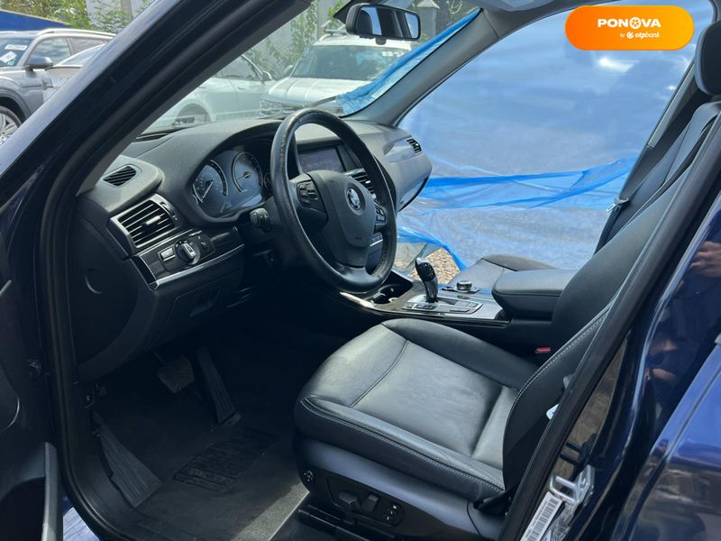 BMW X3, 2014, Бензин, 2 л., 158 тыс. км, Внедорожник / Кроссовер, Синий, Стрый 110308 фото