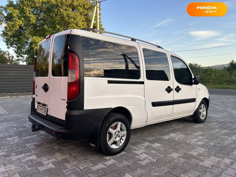 Fiat Doblo, 2008, Дизель, 1.9 л., 265 тыс. км, Минивен, Белый, Тячев Cars-Pr-59077 фото