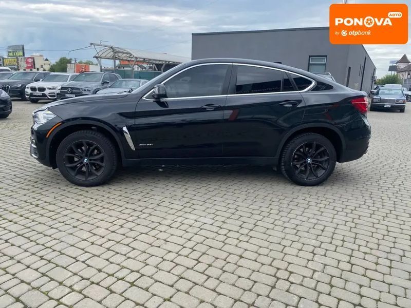 BMW X6, 2016 р., Бензин, 179 тис. км, Позашляховик / Кросовер, Чорний, Львів AT-10400914 фото