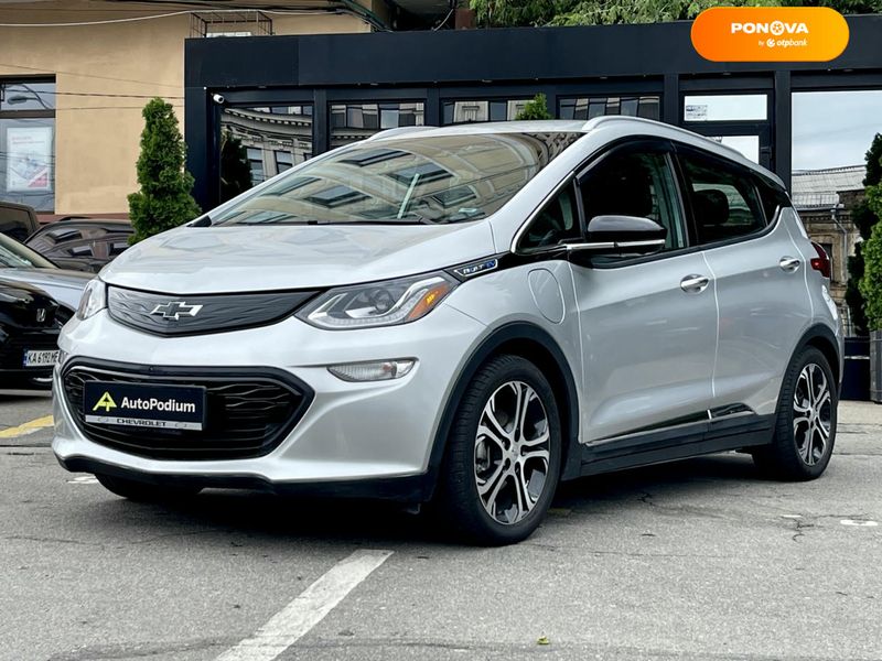 Chevrolet Bolt EV, 2021, Електро, 33 тис. км, Хетчбек, Сірий, Київ 98623 фото