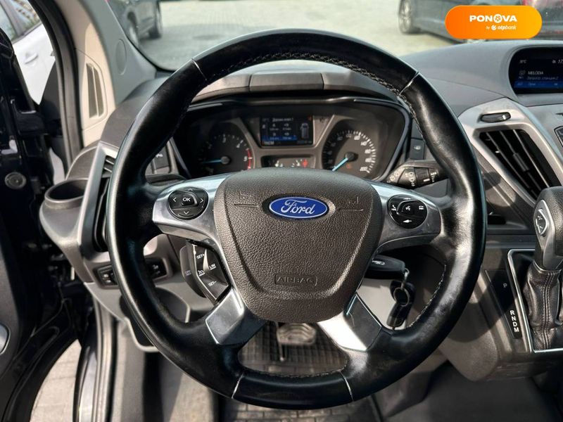 Ford Tourneo Custom, 2017, Дизель, 2 л., 252 тыс. км, Минивен, Чорный, Львов 35194 фото