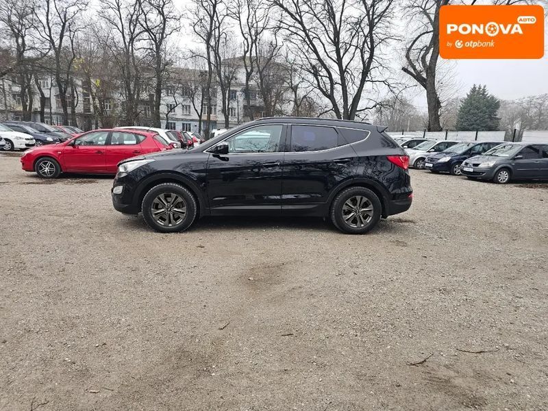 Hyundai Santa FE, 2013 р., Газ пропан-бутан / Бензин, 157 тис. км, Позашляховик / Кросовер, Чорний, Кам'янське (Дніпродзержинськ) AT-10405616 фото