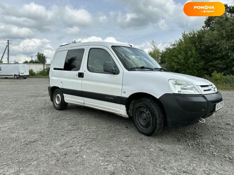 Citroen Berlingo, 2004, Дизель, 1.87 л., 235 тыс. км, Минивен, Белый, Камінь-Каширський Cars-Pr-62910 фото