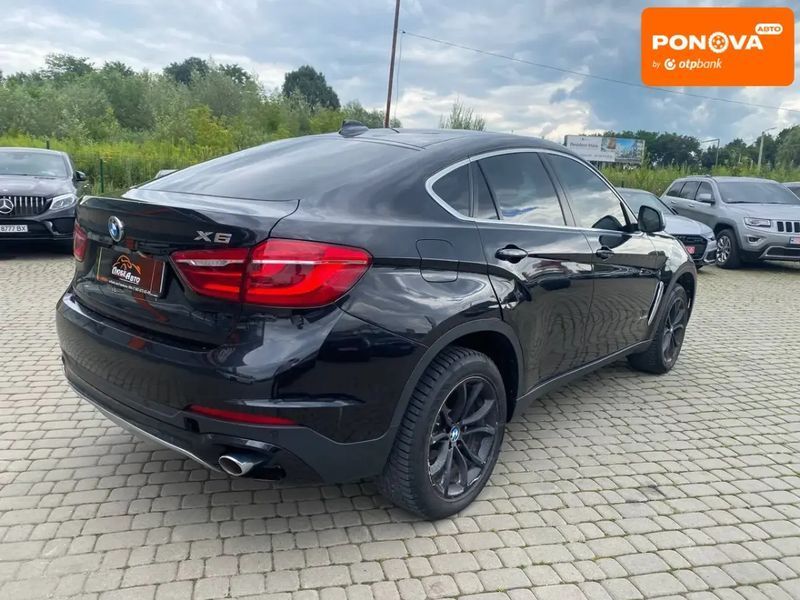 BMW X6, 2016 р., Бензин, 179 тис. км, Позашляховик / Кросовер, Чорний, Львів AT-10400914 фото