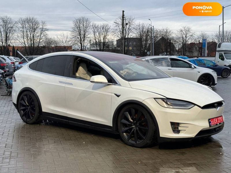 Tesla Model X, 2018, Електро, 190 тыс. км, Внедорожник / Кроссовер, Белый, Луцк 22956 фото