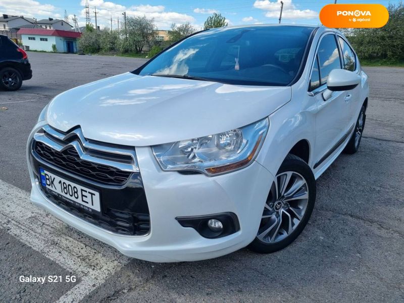 Citroen DS4, 2012, Бензин, 1.6 л., 163 тыс. км, Хетчбек, Белый, Ровно Cars-Pr-68833 фото