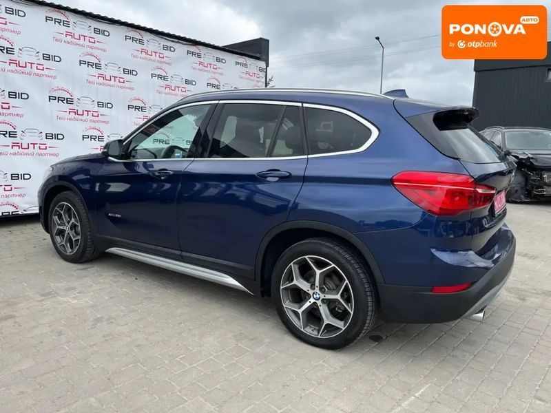 BMW X1, 2016 р., Бензин, 137 тис. км, Позашляховик / Кросовер, Синій, Львів AT-10400867 фото