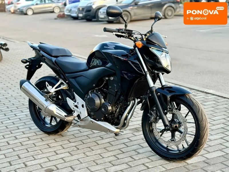 Honda CB 400F, 2013 г., Бензин, 20 тыс. км, Мотоцикли, Чорный, Ровно AT-10412071 фото