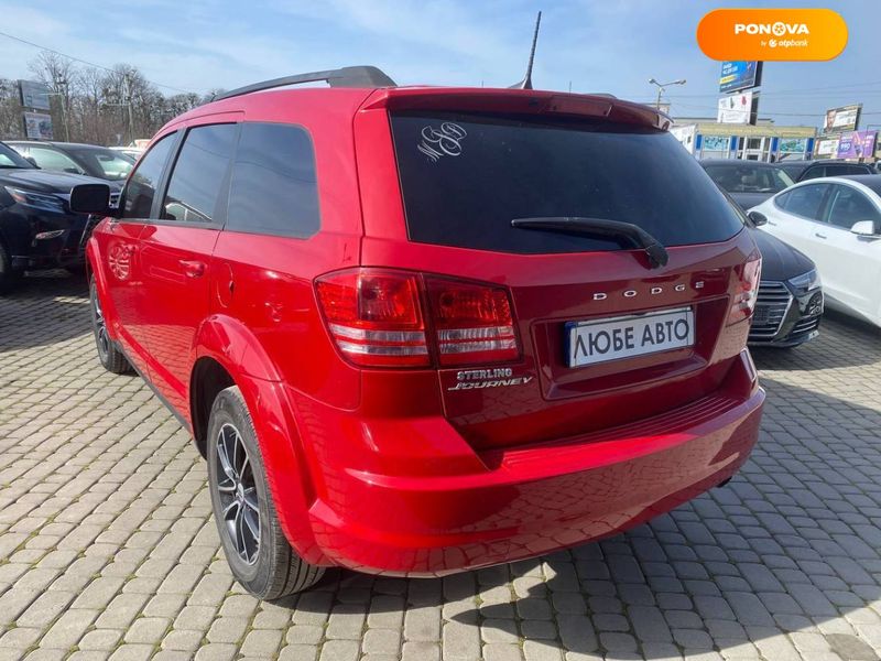 Dodge Journey, 2018, Бензин, 2.36 л., 74 тис. км, Позашляховик / Кросовер, Червоний, Львів 31512 фото