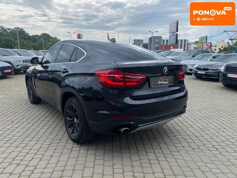 BMW X6, 2016 р., Бензин, 179 тис. км, Позашляховик / Кросовер, Чорний, Львів AT-10400914 фото
