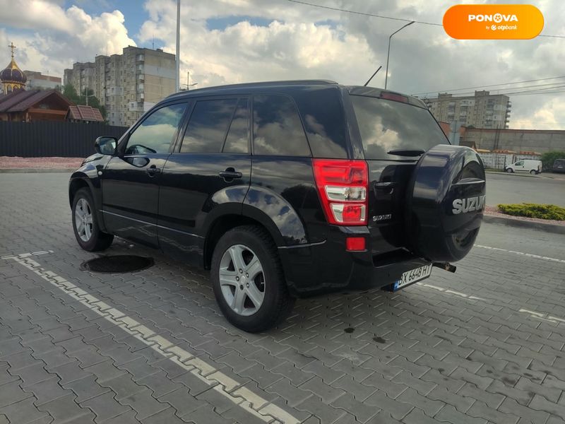 Suzuki Grand Vitara, 2008, Газ пропан-бутан / Бензин, 2 л., 205 тис. км, Позашляховик / Кросовер, Чорний, Хмельницький Cars-Pr-60743 фото