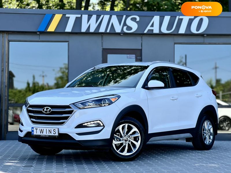 Hyundai Tucson, 2017, Бензин, 2 л., 96 тис. км, Позашляховик / Кросовер, Білий, Одеса 49508 фото