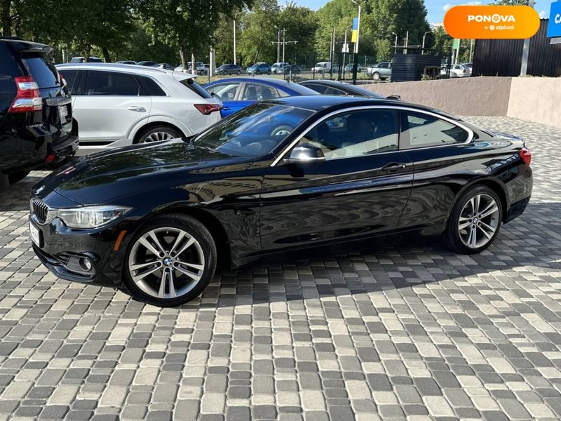 BMW 4 Series, 2017, Бензин, 2 л., 139 тыс. км, Купе, Чорный, Харьков 46956 фото