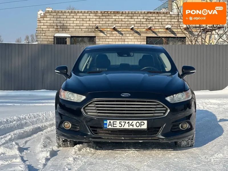 Ford Fusion, 2014 р., Бензин, 130 тис. км, Седан, Чорний, Дніпро (Дніпропетровськ) AT-10407160 фото