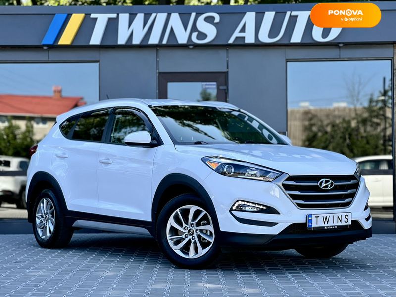 Hyundai Tucson, 2017, Бензин, 2 л., 96 тис. км, Позашляховик / Кросовер, Білий, Одеса 49508 фото