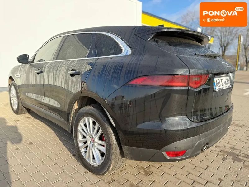 Jaguar F-Pace, 2019 р., Бензин, 71 тис. км, Позашляховик / Кросовер, Чорний, Вінниця AT-10408094 фото