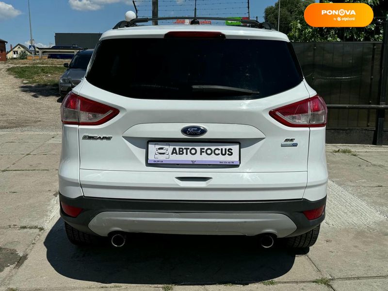 Ford Escape, 2013, Бензин, 1.6 л., 243 тыс. км, Внедорожник / Кроссовер, Белый, Киев 110780 фото