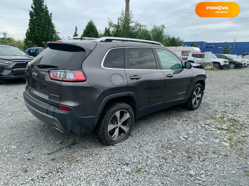 Jeep Cherokee, 2018, Бензин, 3.2 л., 143 тис. км, Позашляховик / Кросовер, Сірий, Львів 106899 фото