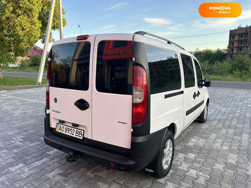 Fiat Doblo, 2008, Дизель, 1.9 л., 265 тис. км, Мінівен, Білий, Тячів Cars-Pr-59077 фото