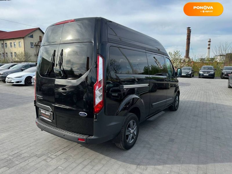 Ford Tourneo Custom, 2017, Дизель, 2 л., 252 тыс. км, Минивен, Чорный, Львов 35194 фото