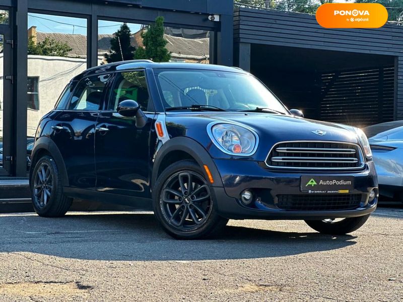 MINI Countryman, 2016, Газ пропан-бутан / Бензин, 1.6 л., 104 тис. км, Позашляховик / Кросовер, Синій, Київ 107408 фото