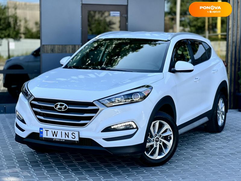 Hyundai Tucson, 2017, Бензин, 2 л., 96 тис. км, Позашляховик / Кросовер, Білий, Одеса 49508 фото