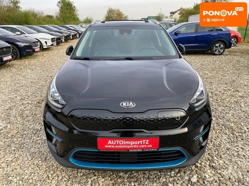 Kia Niro, 2021 р., Електро, 96 тис. км, Позашляховик / Кросовер, Чорний, Сопошин AT-10400078 фото